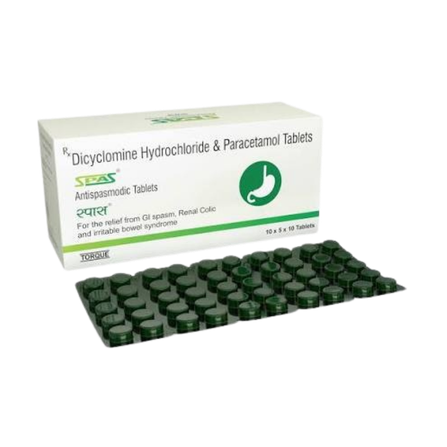 SPAS Antispasmodic Tablets